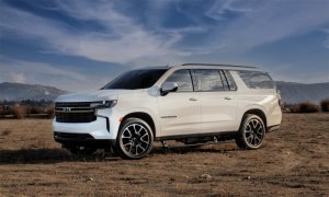 Chevrolet Tahoe Running Boards - AMP Research - PowerStep - Black - `21-`25 Chevrolet Tahoe Running Boards - AMP Research - PowerStep - Black - `21-`25